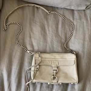 Rebecca Minkoff Silver Crossbody Bag